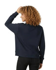 Romance Oversize Lacivert Sweatshirt