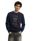 Lemora Regular Lacivert Sweatshirt