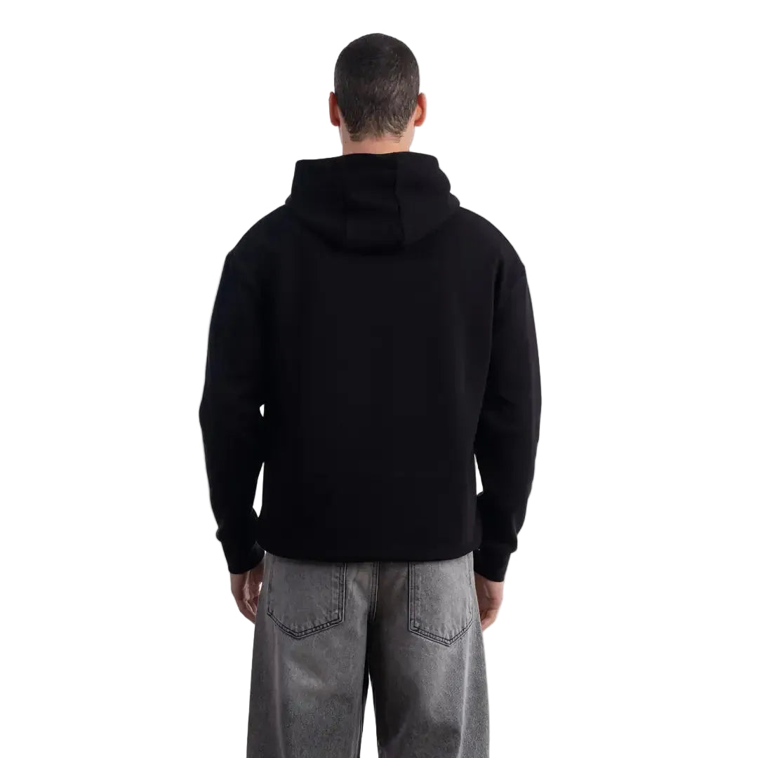 Elephant Kapüşonlu Siyah Sweatshirt