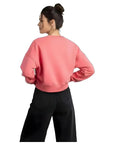 Strong Crop Oversize Nakış Detaylı Sweatshirt