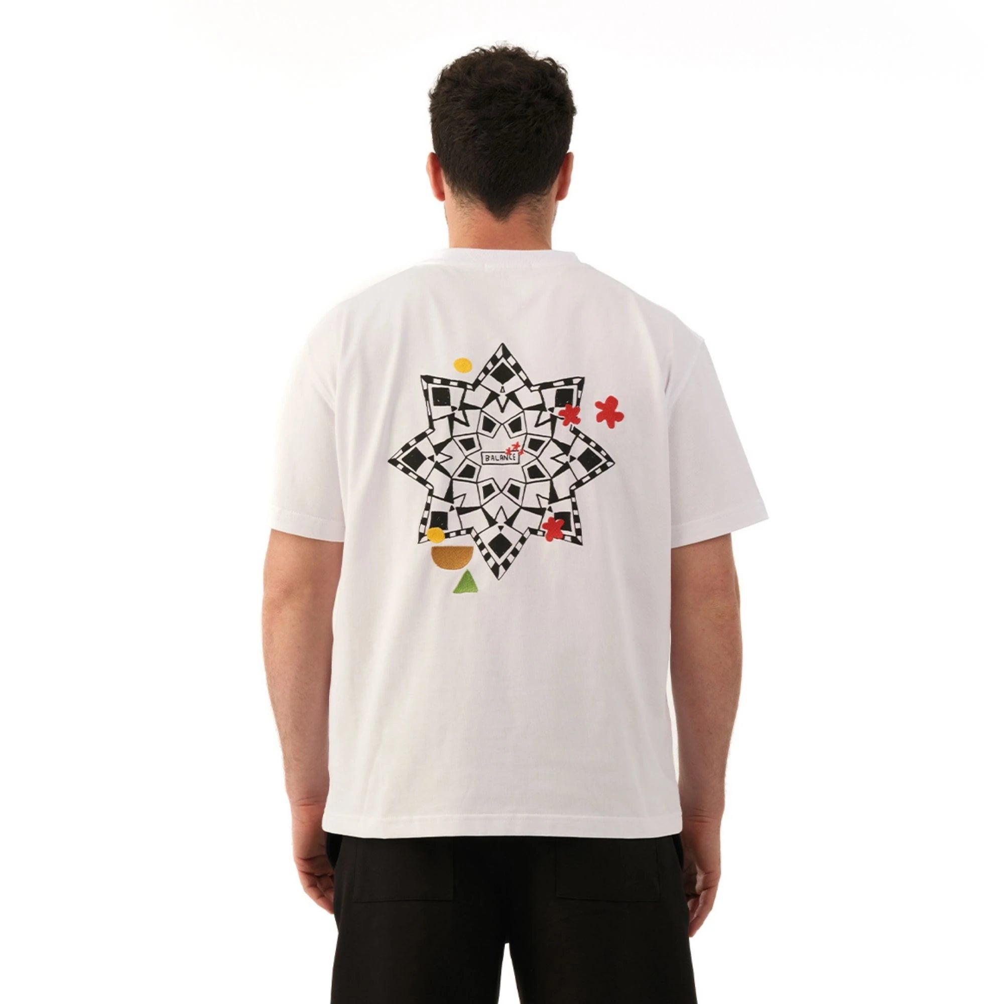 Nexus Oversize Beyaz T-Shirt