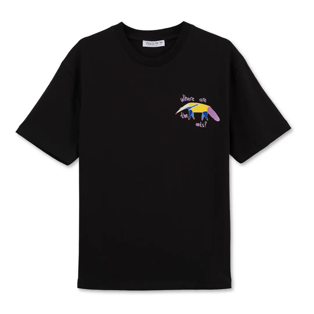 Ant Regular Siyah T-Shirt
