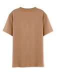 Cat Regular Açık Kahve T-Shirt