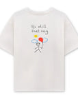 Baloon King Size Ekru T-Shirt