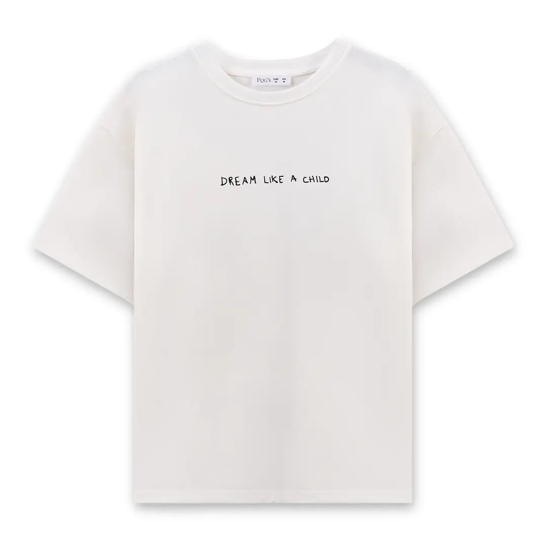 Baloon King Size Ekru T-Shirt