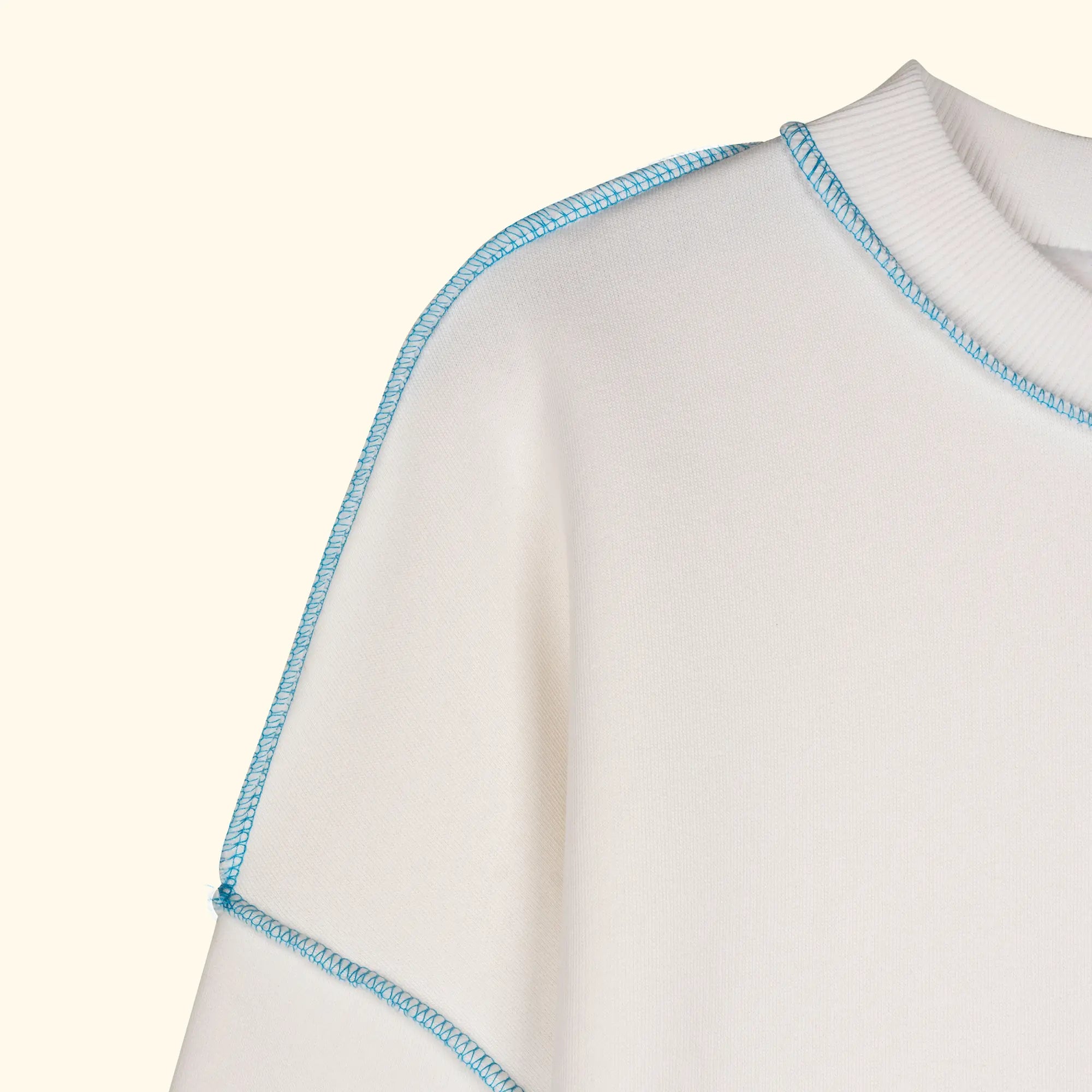Basic Dikişli Oversize Sweatshirt