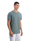 Basic Regular Kesik Yaka T-Shirt