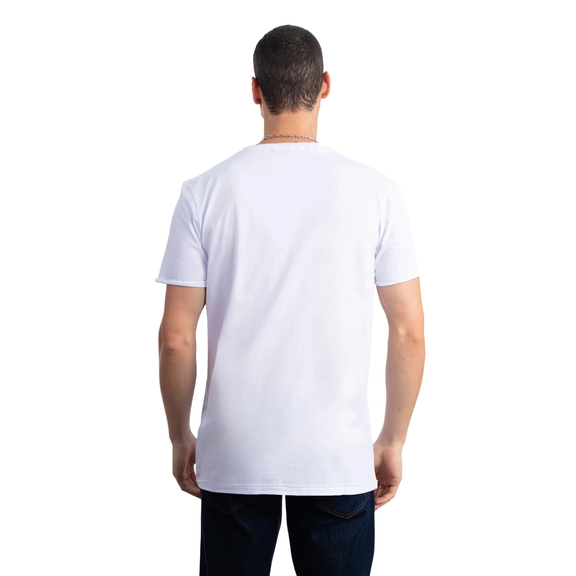 Basic Regular Kesik Yaka T-Shirt