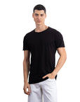 Basic Regular Kesik Yaka T-Shirt