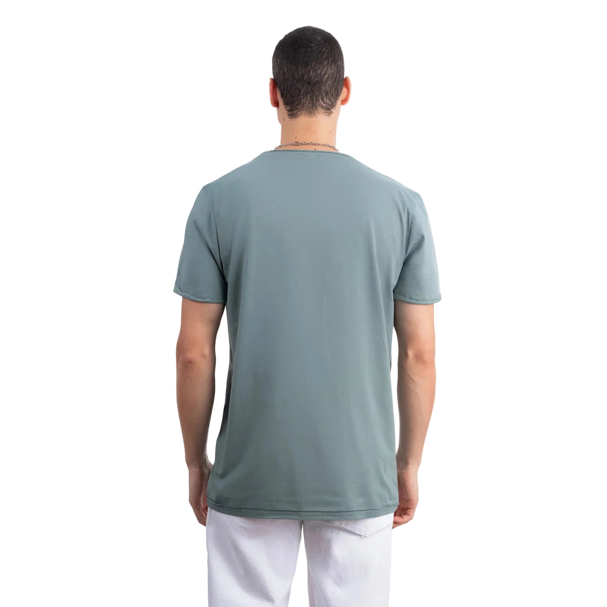 Basic Regular Kesik Yaka T-Shirt