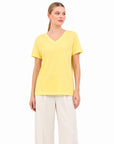 Basic V Yaka T-Shirt
