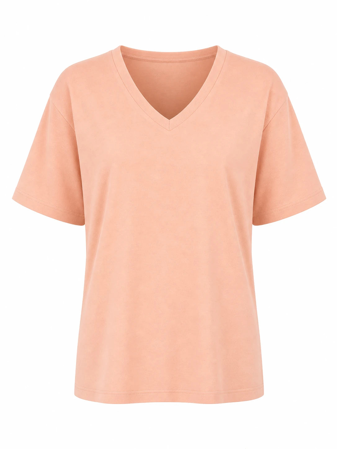 Basic V Yaka T-Shirt