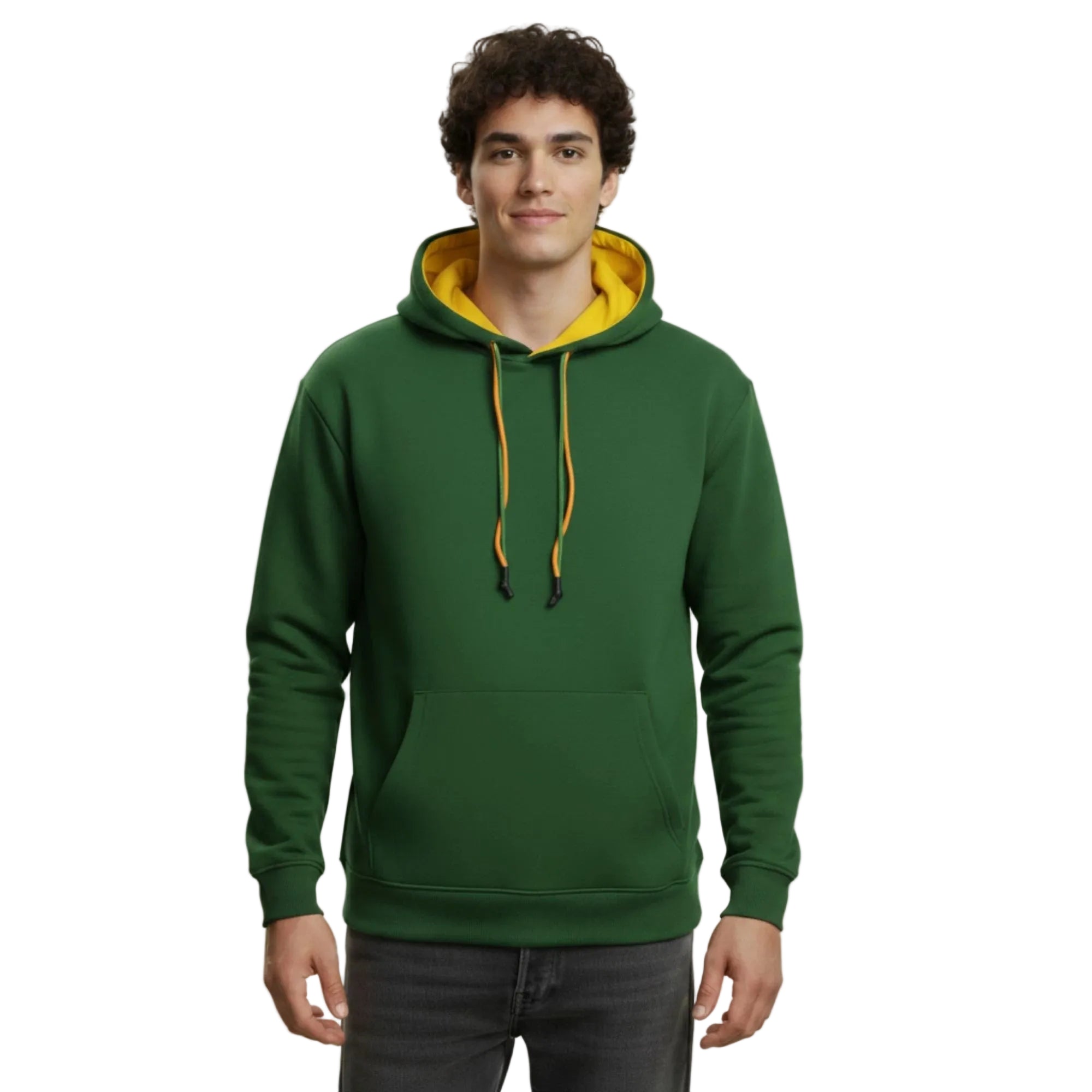 Kontrast Kapüşonlu Regular Sweatshirt