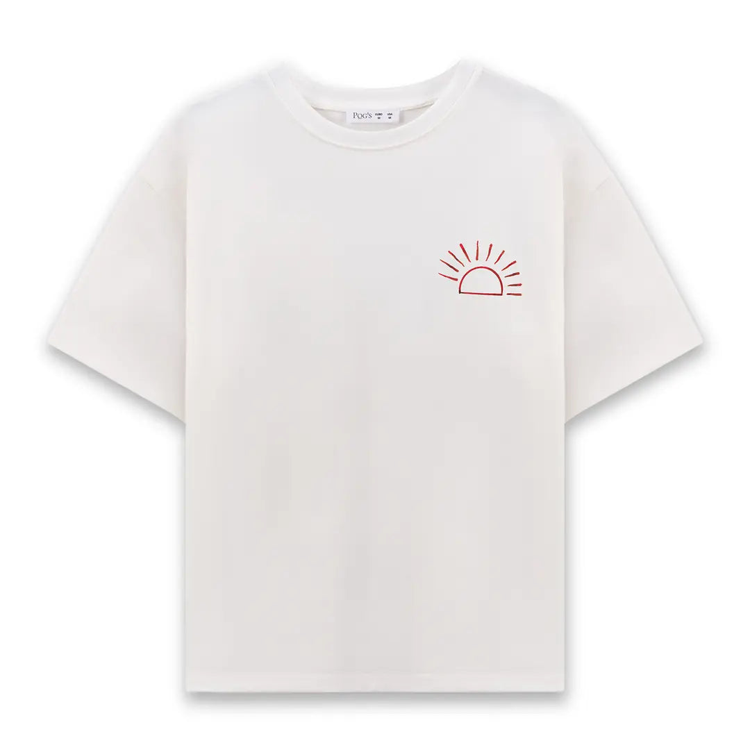 Crown King Size Ekru T-Shirt