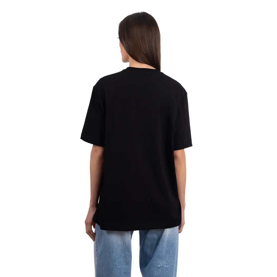 Dance Oversize Siyah T-Shirt