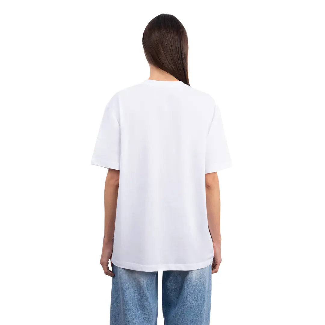 Friend Oversize Beyaz T-Shirt