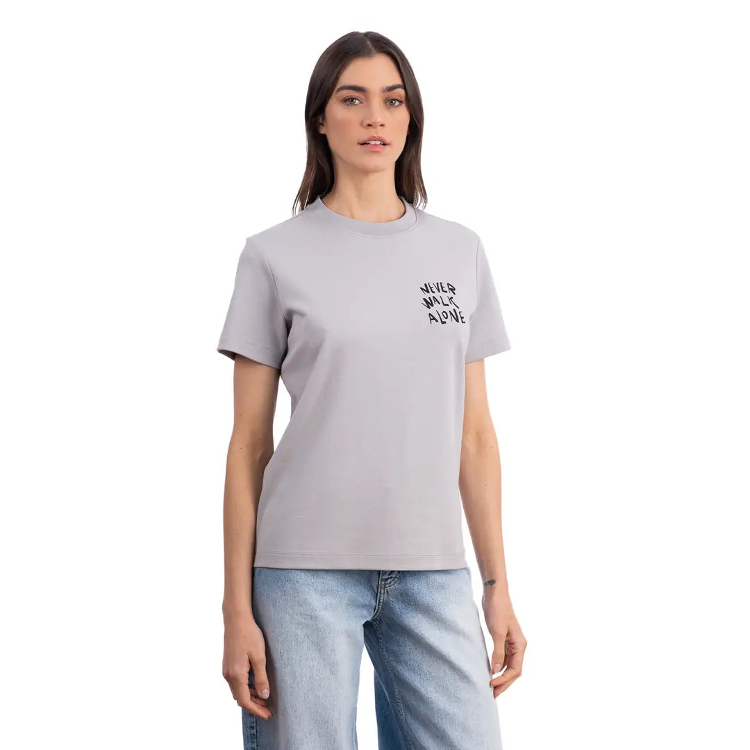 Running Regular Gri T-Shirt