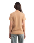 Cat Regular Açık Kahve T-Shirt