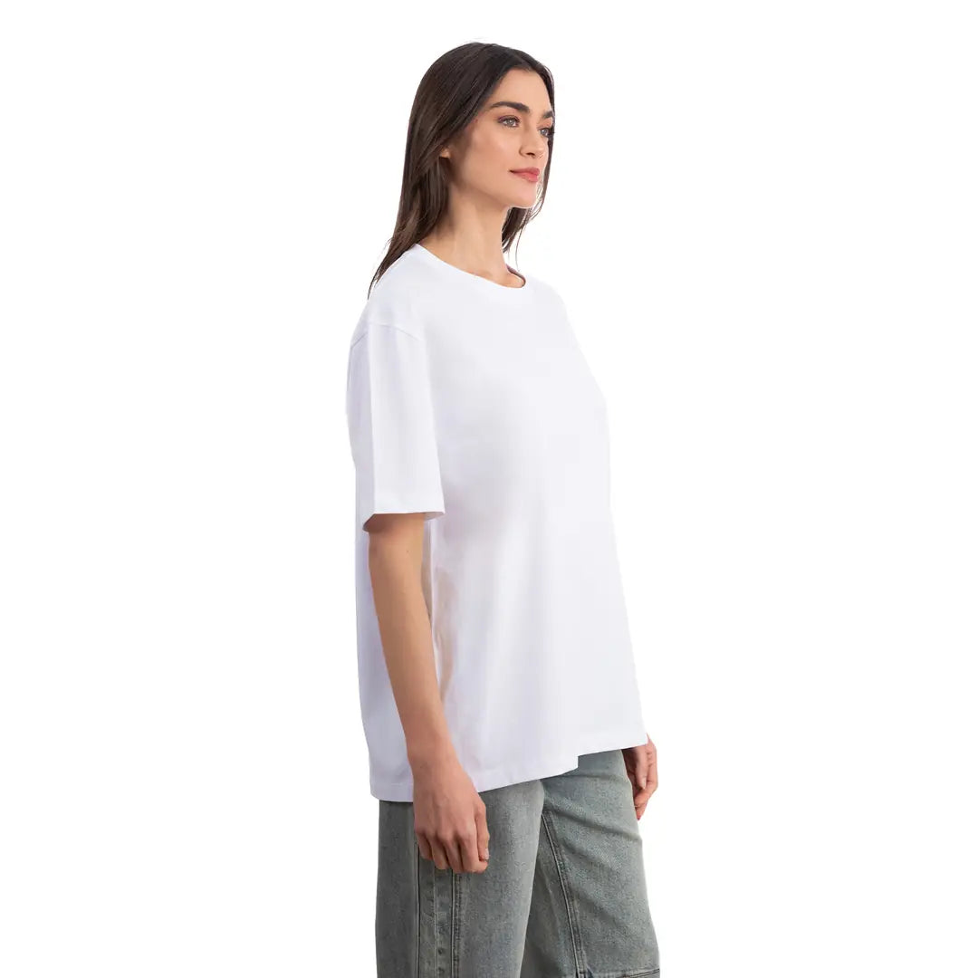 Mary Oversize Beyaz T-Shirt
