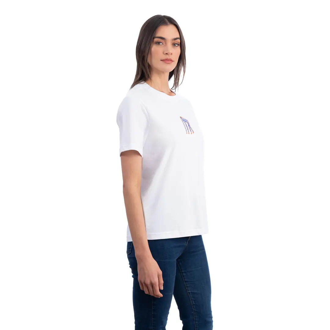 Monkey Regular Beyaz T-Shirt