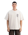Light Oversize Ekru T-Shirt