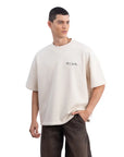 Strong Oversize Ekru T-Shirt