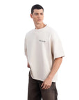 Strong Oversize Ekru T-Shirt