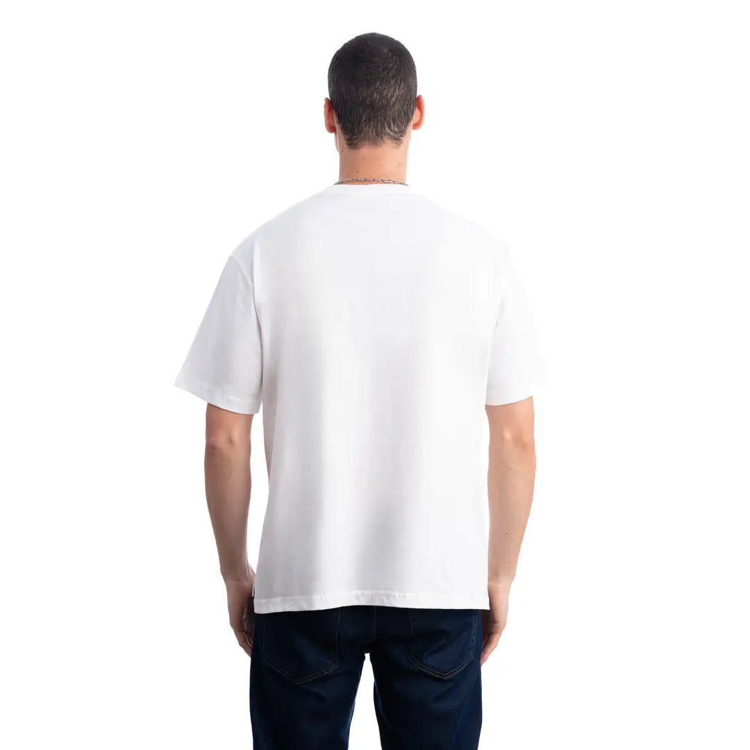 Yellow Bird Oversize Ekru T-Shirt