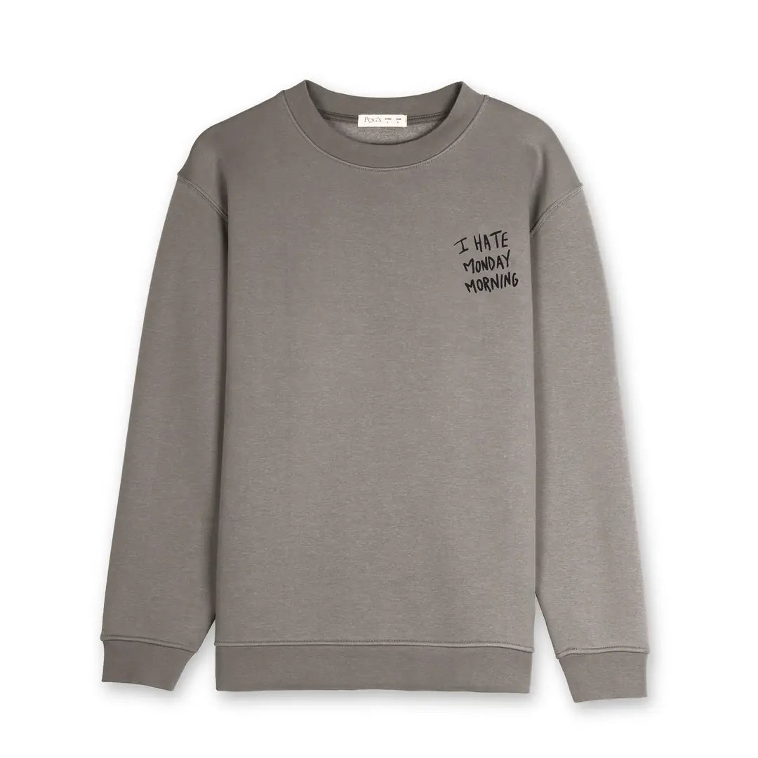 Rooster Emprime Regular Gri Sweatshirt
