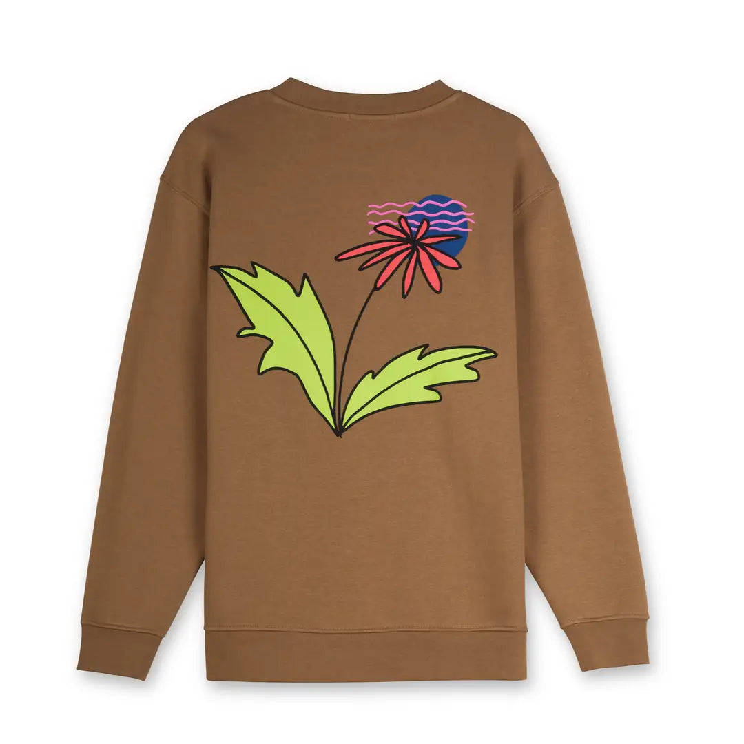Life Regular Açık Kahve Sweatshirt