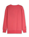 Travel Nakış Detaylı Oversize Pembe Sweatshirt