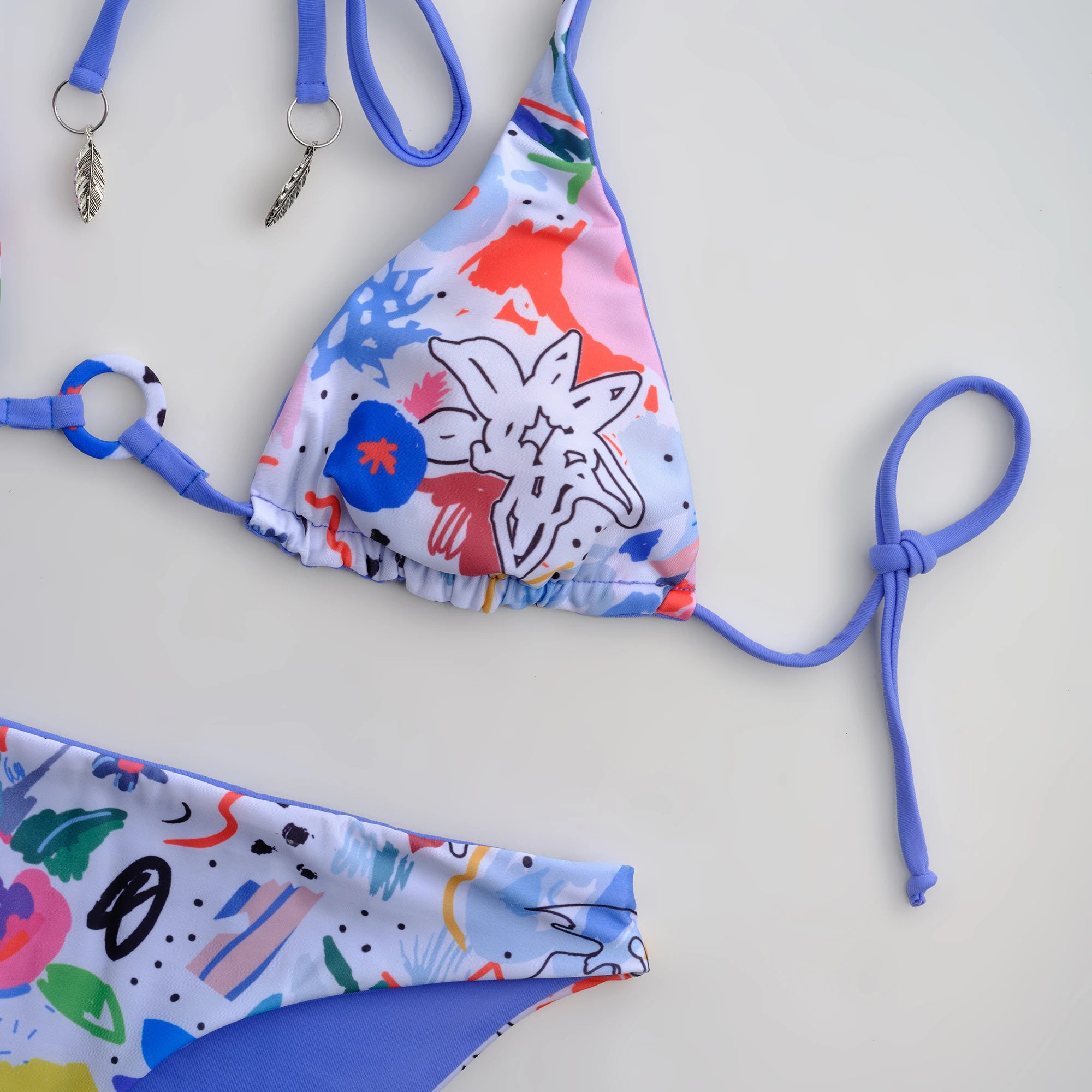 Botanical Çift Taraflı Bikini Takım