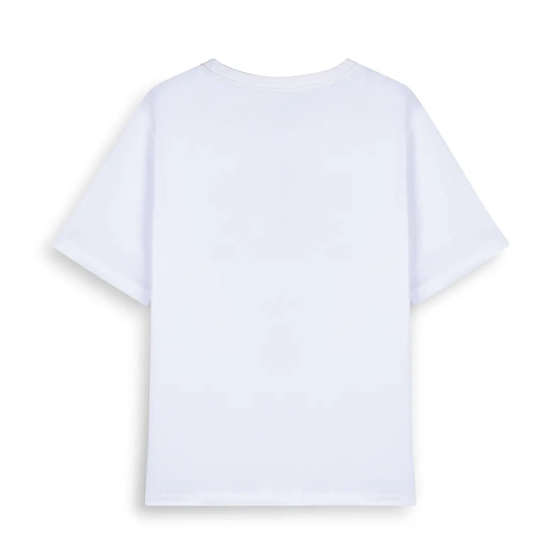 Sun Shine Oversize Beyaz T-Shirt