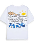 Emerson Oversize Beyaz T-Shirt
