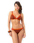 Scarlet Kahverengi Bikini Takımı - Kahve