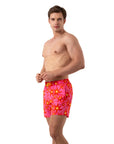 Floral Blaze Stretch Deniz Şortu