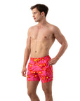 Floral Blaze Stretch Deniz Şortu
