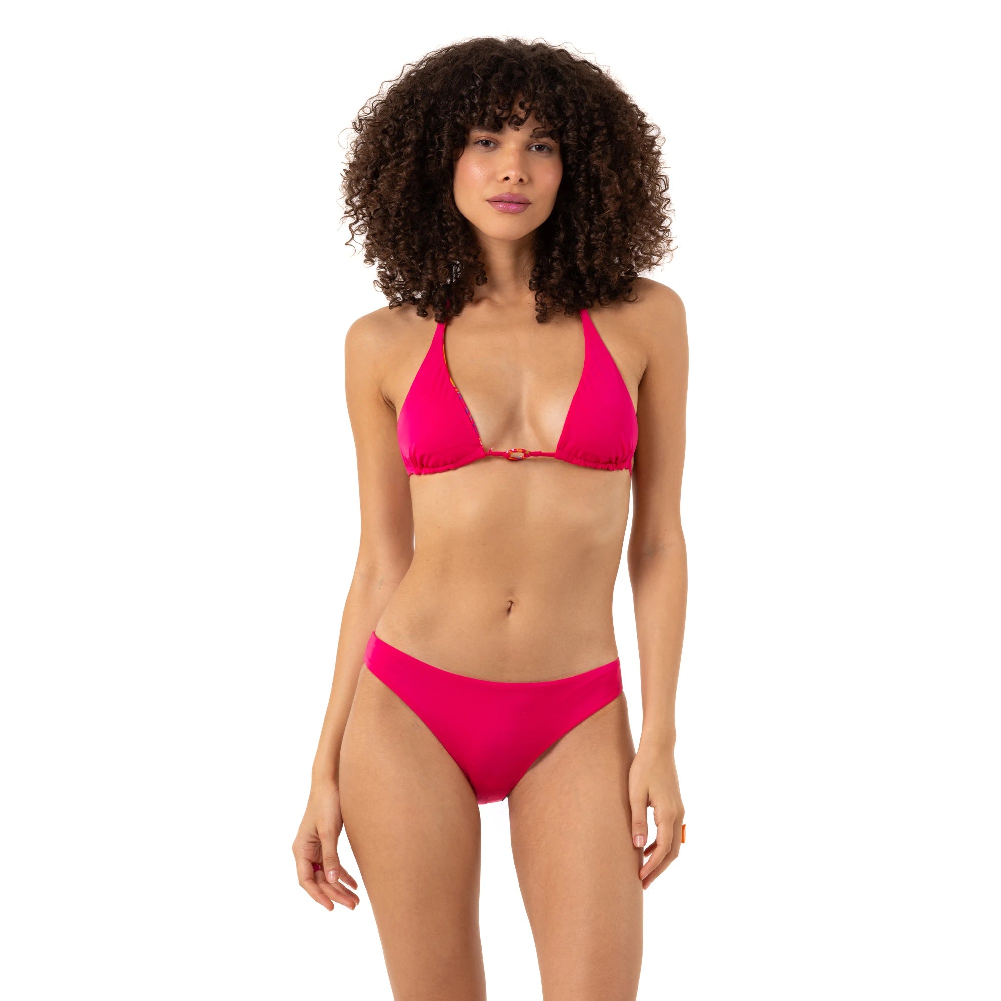 Mixed Colorful Çift Taraflı Bikini Takım
