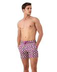 Lilac Infinity Stretch Deniz Şortu