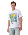 Solar Power Oversize Beyaz T-Shirt