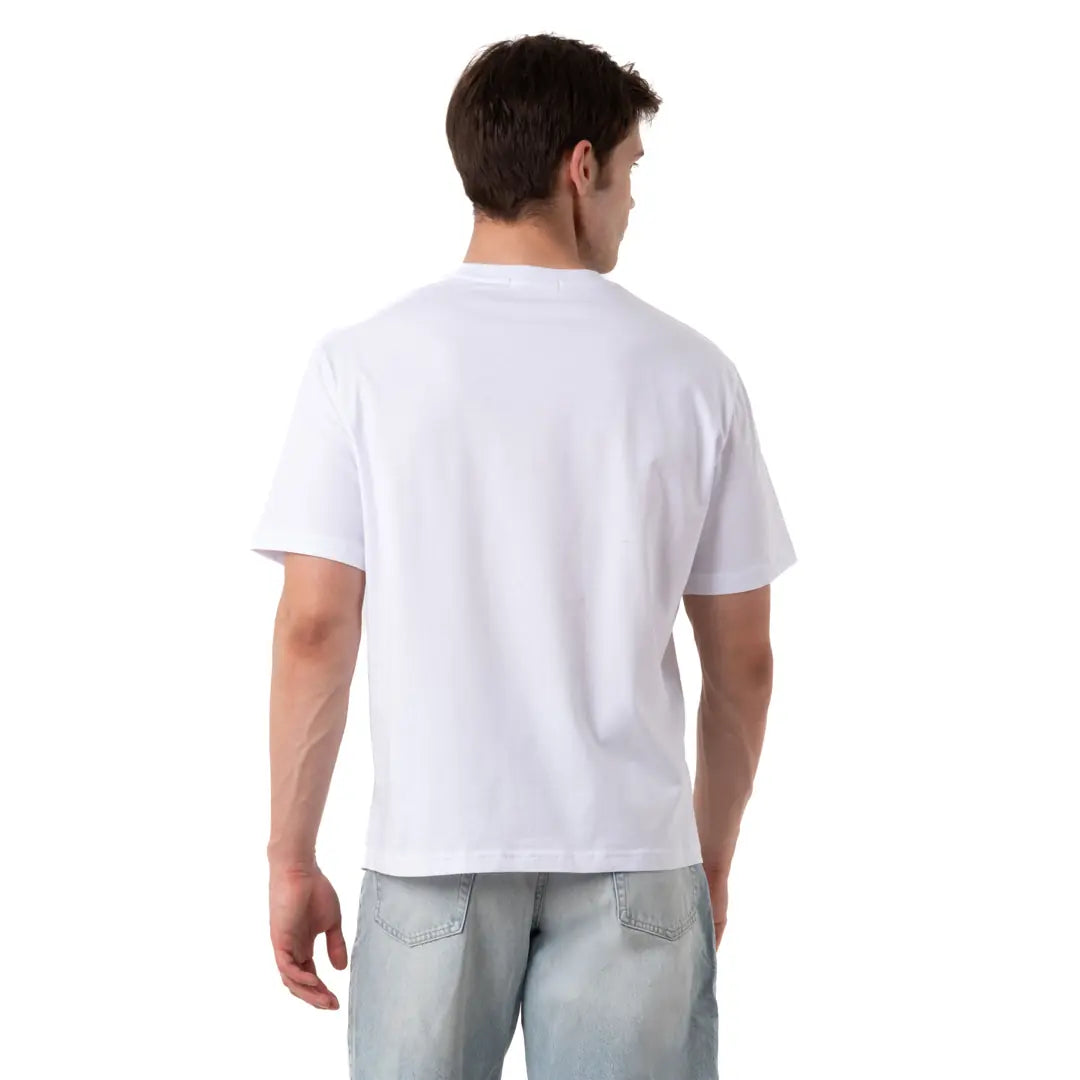 Solar Power Oversize Beyaz T-Shirt
