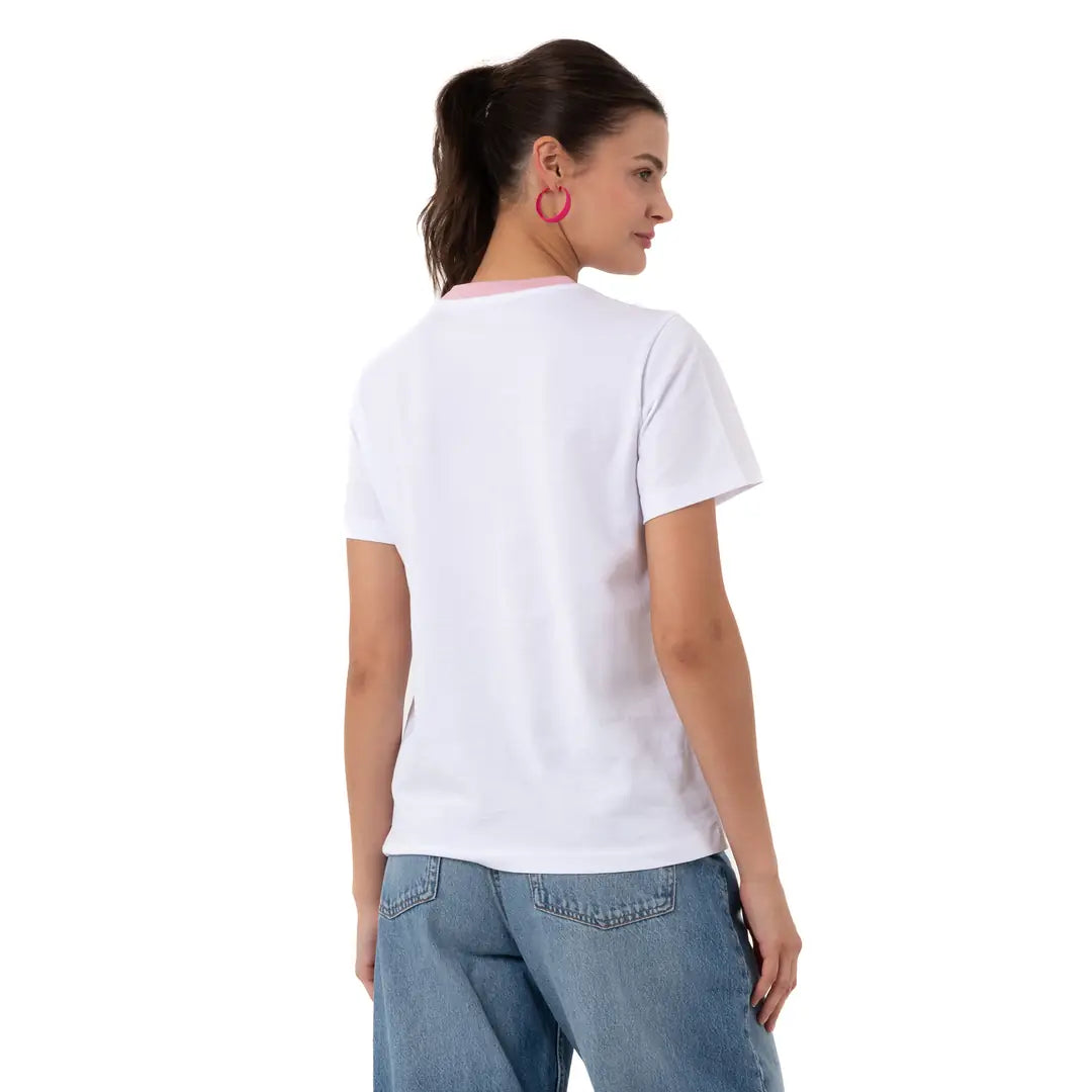 Pearl Regular Beyaz T-Shirt