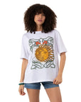Sun Oversize Beyaz T-Shirt