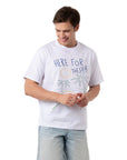 The Sea Oversize Beyaz T-Shirt