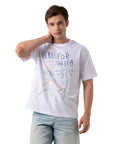 The Sea Oversize Beyaz T-Shirt