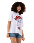 Hanging Out Oversize Beyaz T-Shirt