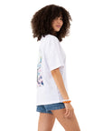 Los Angeles Oversize Beyaz T-Shirt
