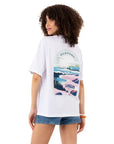 Los Angeles Oversize Beyaz T-Shirt