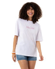 Los Angeles Oversize Beyaz T-Shirt