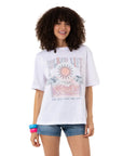 Island Life Oversize Beyaz T-Shirt